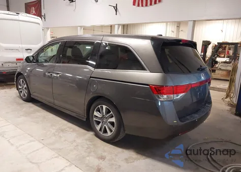 2014 Honda Odyssey Touring/Touring Elite z USA, uszkodzony, nr VIN 5FNRL5H99EB131418